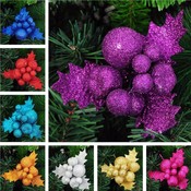 Funkeln-Dekoration Für Einen Weihnachtsbaum In Mehreren Farben