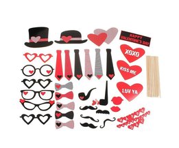 Valentine Dekorationen Masken & Aufkleber