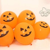 Lustige Halloween-Ballons 100 Stück