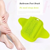 Grün Oder Blau Fuß-Bürste Für Entspannte Füße
