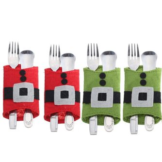 Weihnachten Besteckkästen 4 Stück