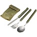 3-Teiliges Besteck-Set Picknick