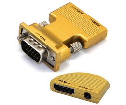 Gelb HDMI-Buchse Auf VGA-Stecker-Adapter