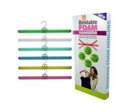 Flexible Farbige Kleiderbügel