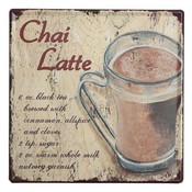 Tin Plate "Chai Latte"