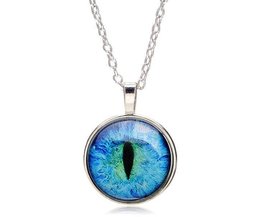 Halskette Mit Eye (Katze Oder Dragon)