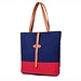 Handtasche Mit Reißverschluss In Schwarz, Blau Oder Grün
