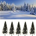 Winter-Baum Dekoration 10 Stück