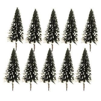 Winter-Baum Dekoration 10 Stück