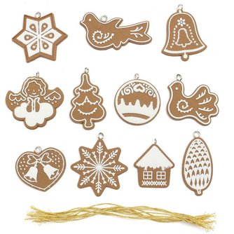 Weihnachtsbaum Ornamente 11 Stück