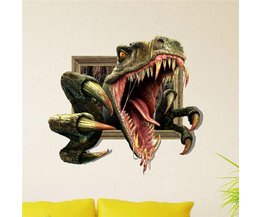 Dinosaurier-Wand-Aufkleber-3D