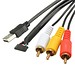 RCA-Kabel Mit USB