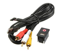 RCA-Kabel Mit USB