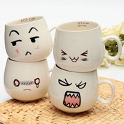 Happy Face Becher Mit 300Ml