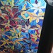 Bunte Static Fensteraufkleber Mit Orchidee Muster 3M