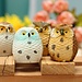 Mini Tuintjes Dekoration Eulen 4 Stück