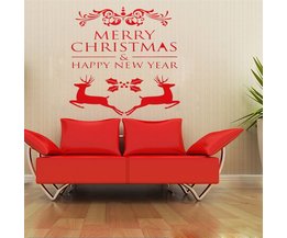 "Merry Christmas" PVC-Wand-Aufkleber