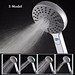 Showerhead ABS Material Mit Fünf Wasserstände
