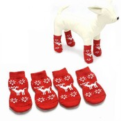 Nonslip Weihnachtssocken Für Hunde S / M
