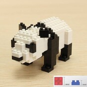 Spielzeug Panda Selbst Bauen Mit Blöcken