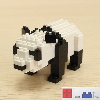Spielzeug Panda Selbst Bauen Mit Blöcken