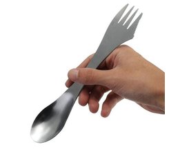 Edelstahl Spork