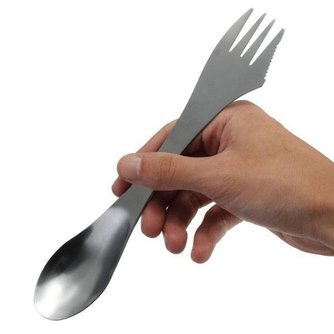 Edelstahl Spork