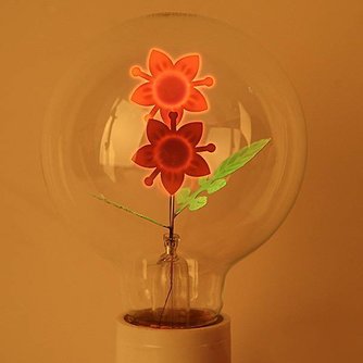 Blumen-Lampe