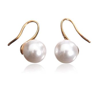 Elegante Perlen-Ohrringe