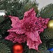 Glitter Dekorative Künstliche Blume Für Weihnachten 16CM