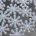 Schneeflocken Resin 50 Stück