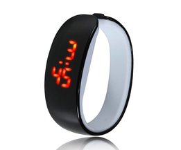 Silikon-Armband-LED-Uhr-Männer Frauen Jugendliche