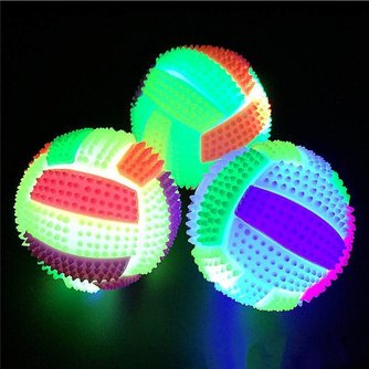 Mini-Volleyball Mit Stacheln Und LED-Licht