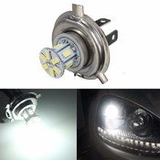 LED-Birne H4 12SMD 5630 White Lights Für Auto