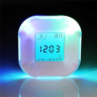Digital LED Wecker Multifunktions