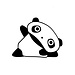 Dekorative Aufkleber Panda Für Lichtschalter