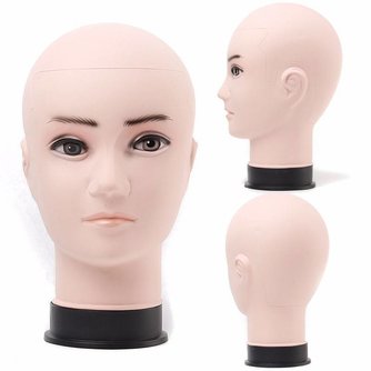 Stellen Sie Mannequin-Kopf-PVC