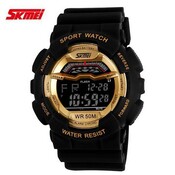 Digital-Sport-Uhren Mann Eine Frau