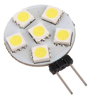 LED-Lampen-G4 12V-Regal Mit 6 SMD LEDs