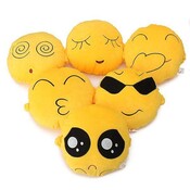 Emoticon Emoji Cartoon Kissen 20 X 20 Cm