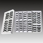 Stilvolle Schwarze Falsche Wimpern 10 Paar