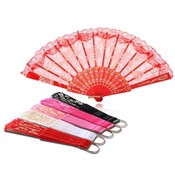 Chinese Fan In Verschiedenen Farben