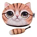 Nette Handtasche Mit 3D-Katze