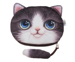 Nette Handtasche Mit 3D-Katze
