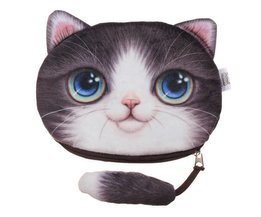 Nette Handtasche Mit 3D-Katze