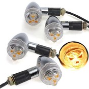 Schädel-Anzeigen Motor 4 Stück