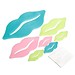 Glow In The Dark Aufkleber Mit Lips (Set)