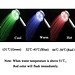 Multi-Color LED Dusche