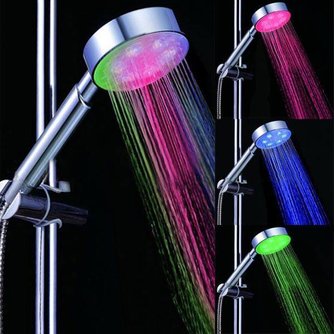 Multi-Color LED Dusche