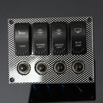 Systemsteuerung Boot Mit Vier Flops Und Sicherungen